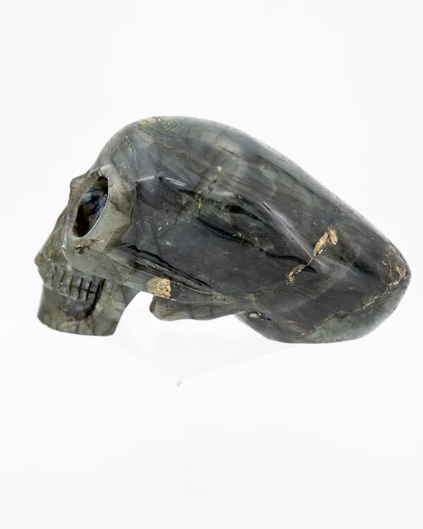 Crâne de type Alien en labradorite - ref259 – Image 4