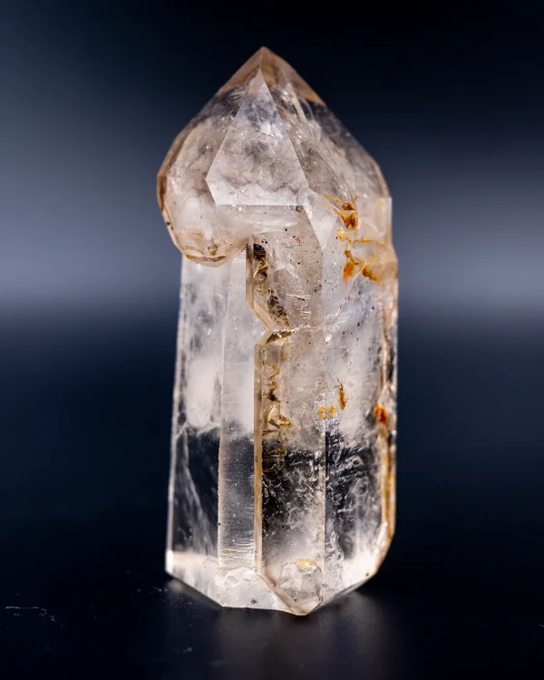 Quartz à inclusion et sceptre - sp0228m