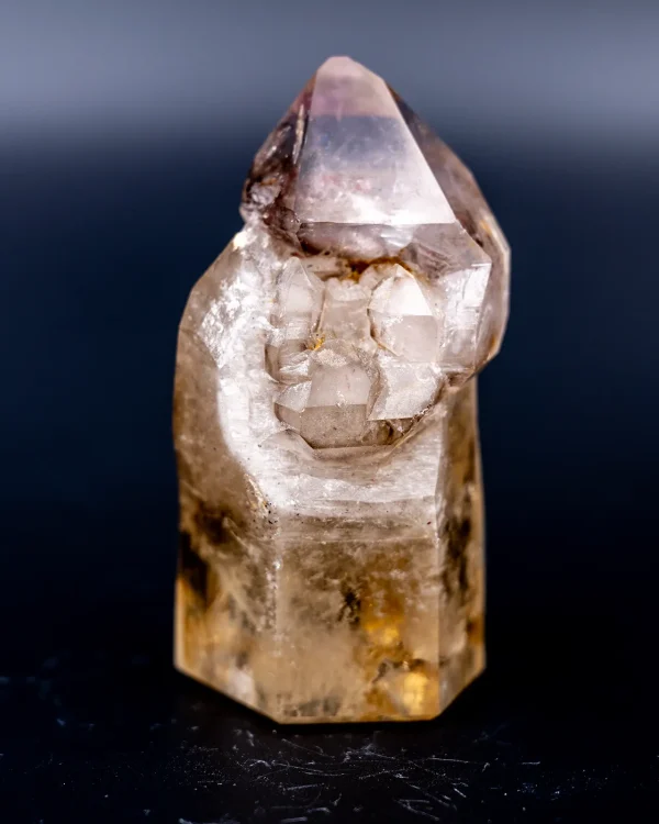 Quartz citrine avec sceptre - sp0133m – Image 2