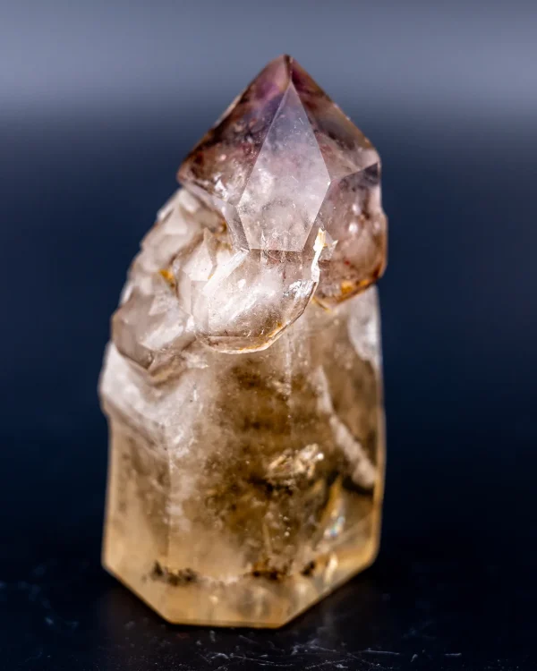 Quartz citrine avec sceptre - sp0133m – Image 3