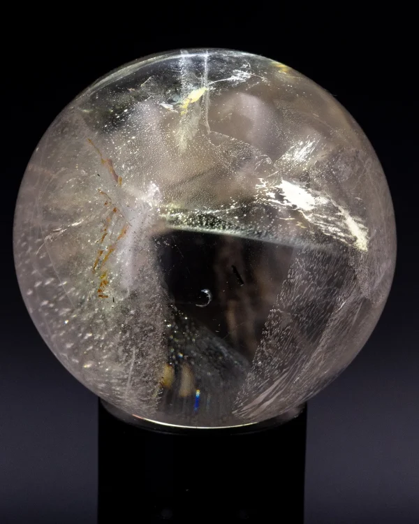 Sphère cristal naturel du Brésil - ref0145b