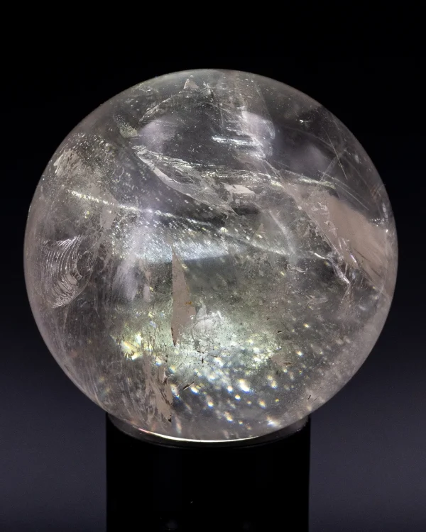 Sphère cristal naturel du Brésil - ref0145b – Image 2